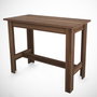 Hanah Home Mesa de Comedor Barra - Walnut